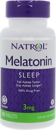 Melatonin TR 3 mg Time Release - 100 Tablets