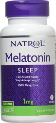 Melatonina Natrol - 1 mg - 180 Comprimidos