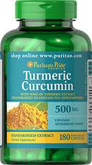 Turmeric Curcumin - 500 mg - 90 Capsules