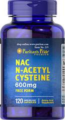 N-Acetyl Cysteine - N-Acetilcisteína 600 mg 120 Cápsulas