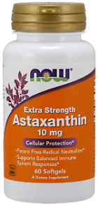 Astaxanthin - Extra Stärke  - 10 mg - 60 Softgels