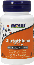 Glutathione - Glutatión 250 mg - 60 Vcaps