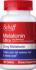 Melatonin Ultra 3 mg 365 Tabletten