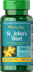 St. John's Wort - Hierba de San Juan 300 mg 100 Cápsulas